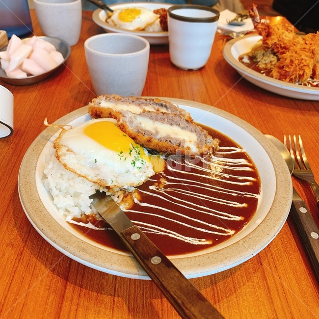 카레,부산,음식,식당,카레라이스,돈까스,치즈,포크