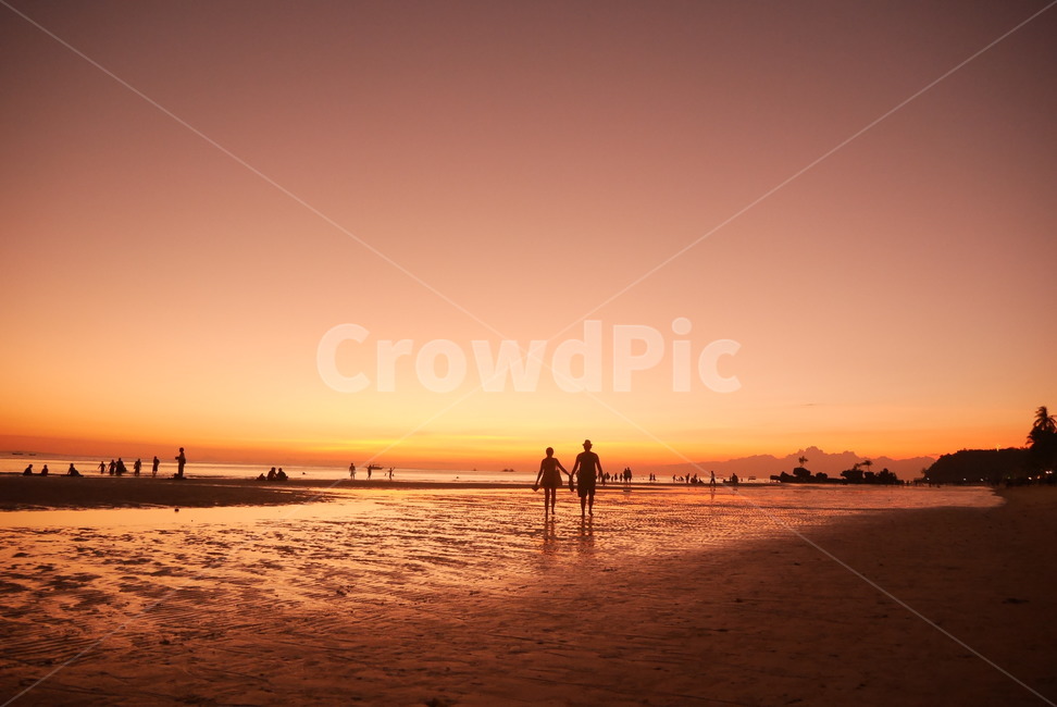 연인,해변,여행지,해외여행,동남아,자연,풍경,nature,landscape,해변,바다,beach,sea,outdoors,옥외,dusk,황혼,sunset,일몰,dawn,새벽,sky,하늘,red sky,붉은 하늘