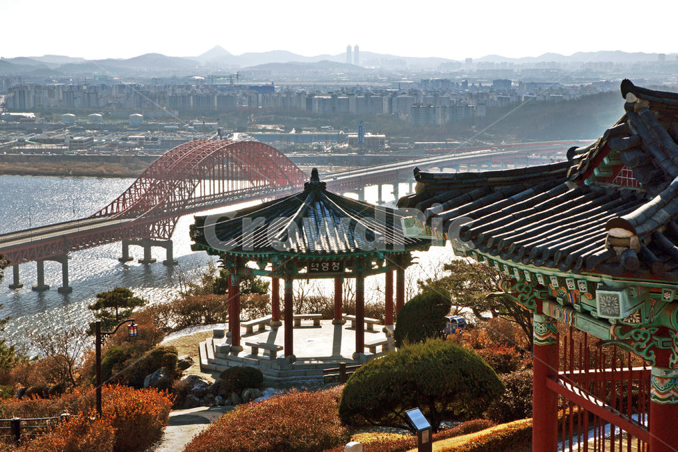 행주산성,방화대교,덕양정,정자,임진왜란,권율장군,한강다리,한국전통,한국문화,korean traditional,korean culture,건축물,건물외관,exterior,building,structure,architecture,construction