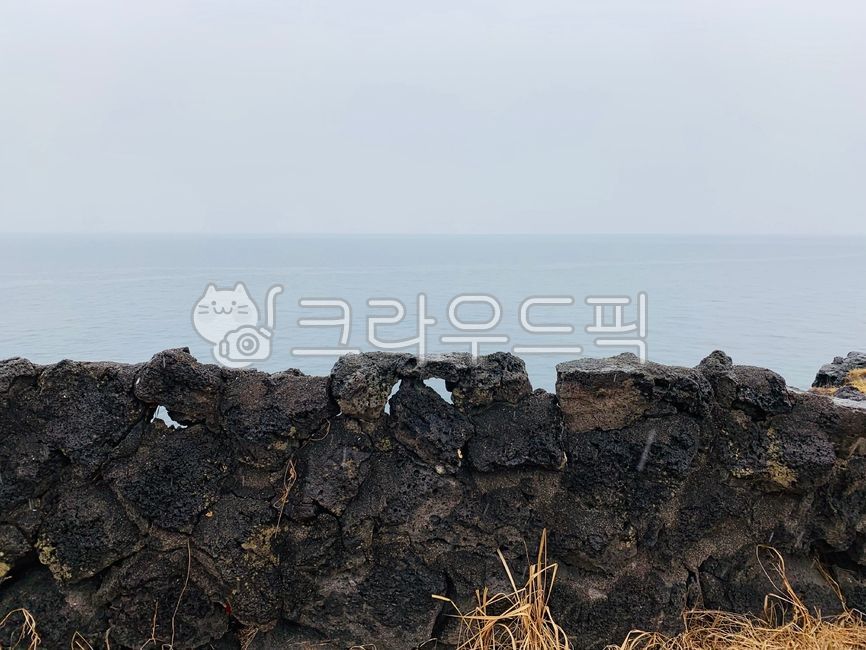제주도,돌,둥근돌,화산암,바닷가,바다,섬,돌담