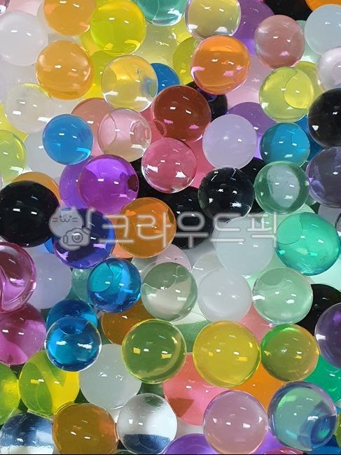 구슬,알록달록,워터비즈,무지개,조약돌