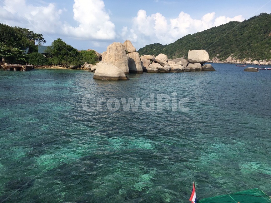 바다,에메랄드빛,동남아,태국,구름,자연,풍경,nature,landscape,shoreline,해안선,water,물,ocean,대양,outdoors,옥외,sea,land,땅,promontory,곶