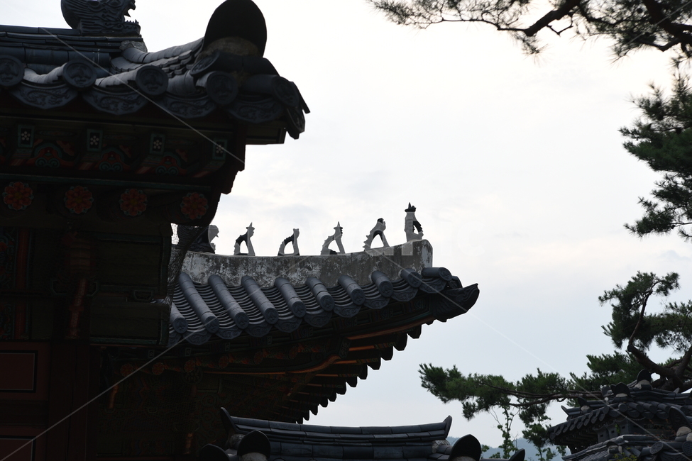 경복궁,왕궁,지붕,기와,처마