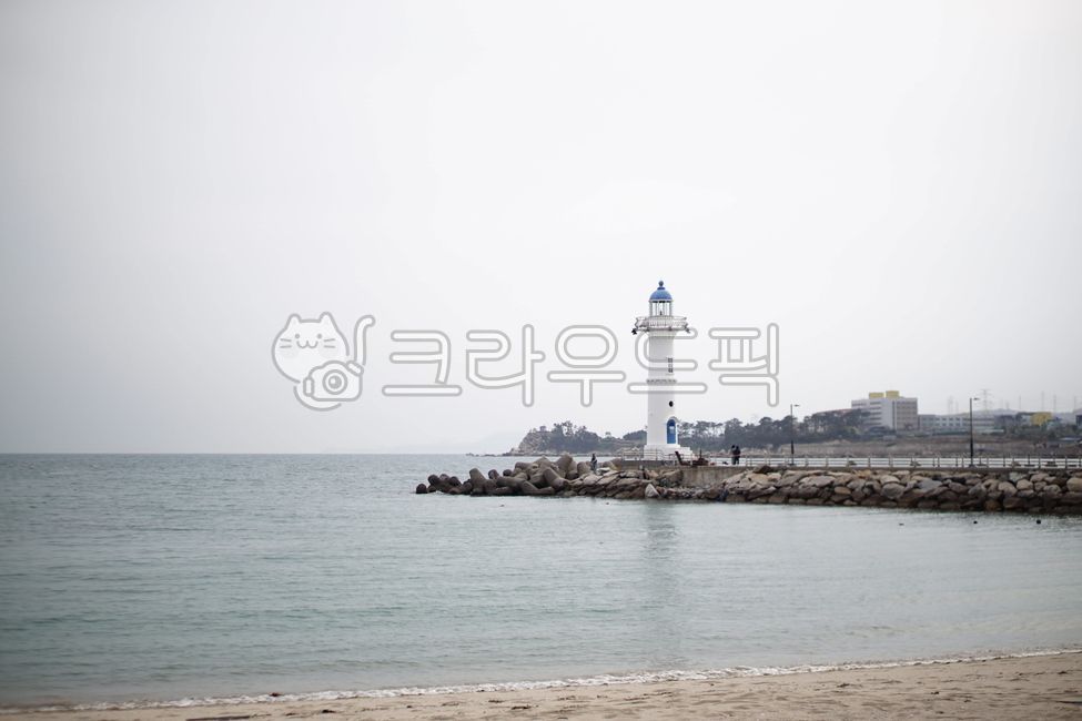 등대,바다,수평선,선창,해변