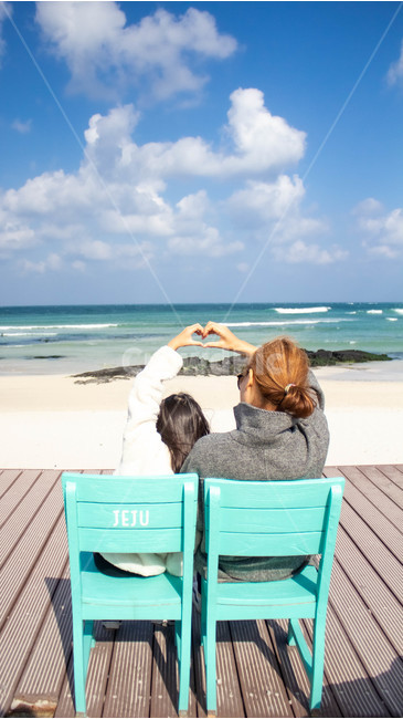 human,chair,의자,사랑,love,겨울바다,하늘,하트,구름