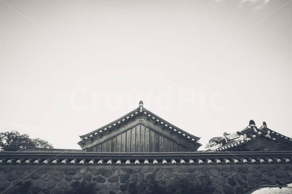 경주,교촌마을,흑백,벽,기와,사진,면,여행,한국전통,한국문화,korean traditional,korean culture,흑백,모노톤,monochrome,black and white,건축물,건물외관,exterior,building,structure,architecture,construction
