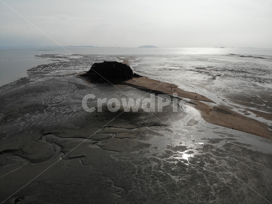 바다,서해안,선재도,드론촬영,갯벌,대부도,자연,자연,풍경,nature,landscape