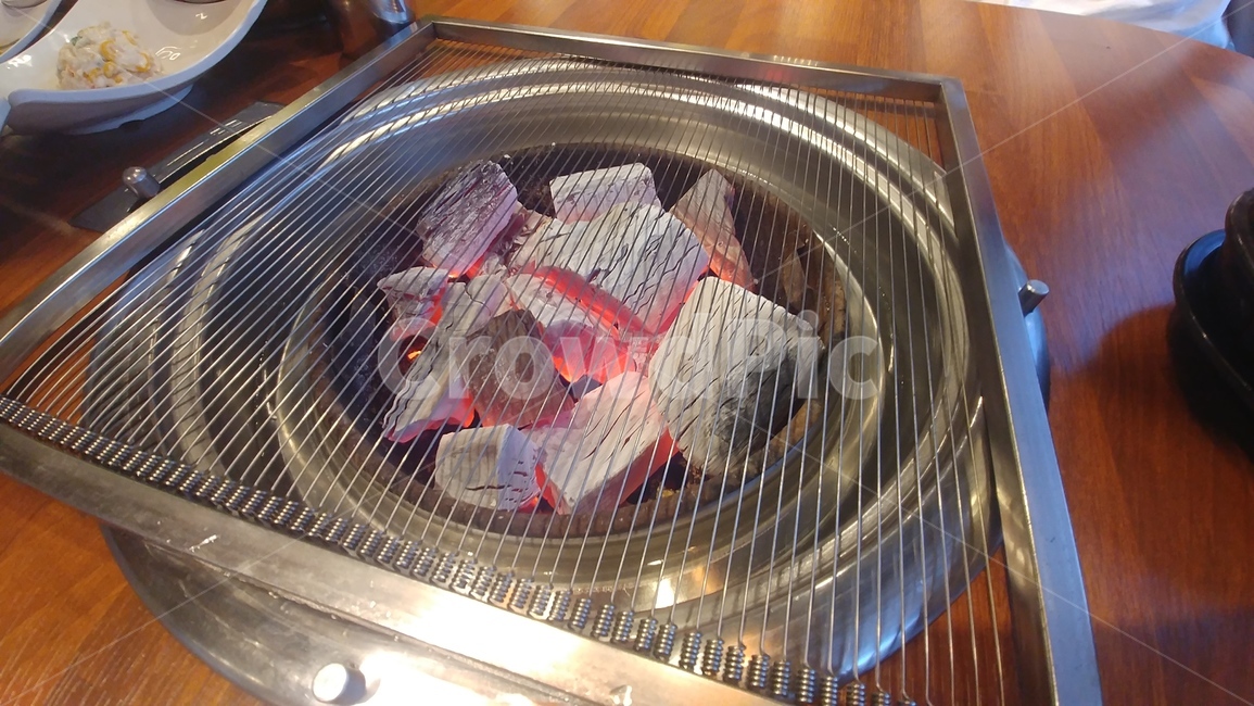 숯,백열탄,고기집,고기,숯불