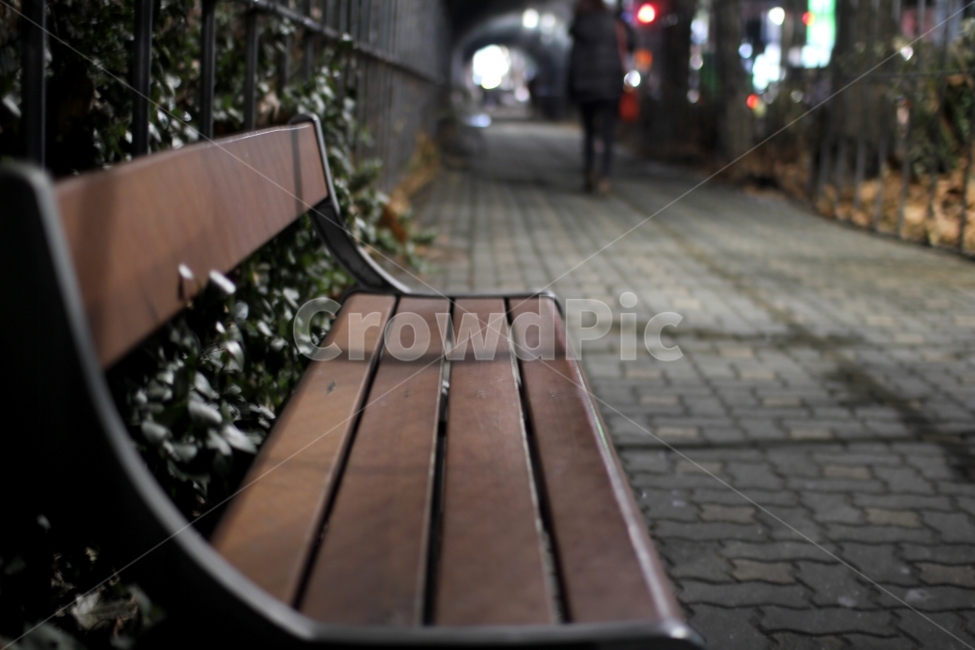 벤치,야경,이별,외로움,떠남,뒷모습,일상,감성,야경,밤,풍경,nightscape,night,landscape,furniture,가구