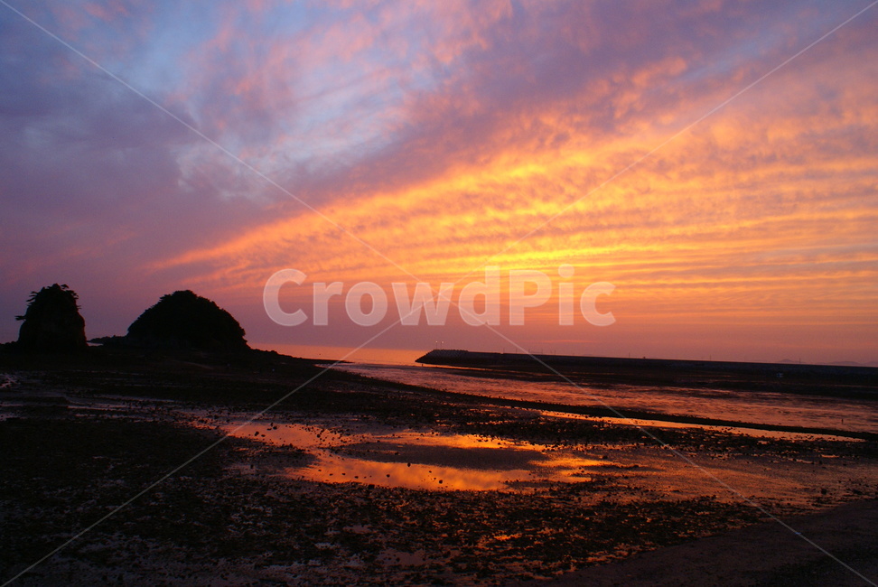 Anmyeondo,Kkotji Beach,sunset,sight