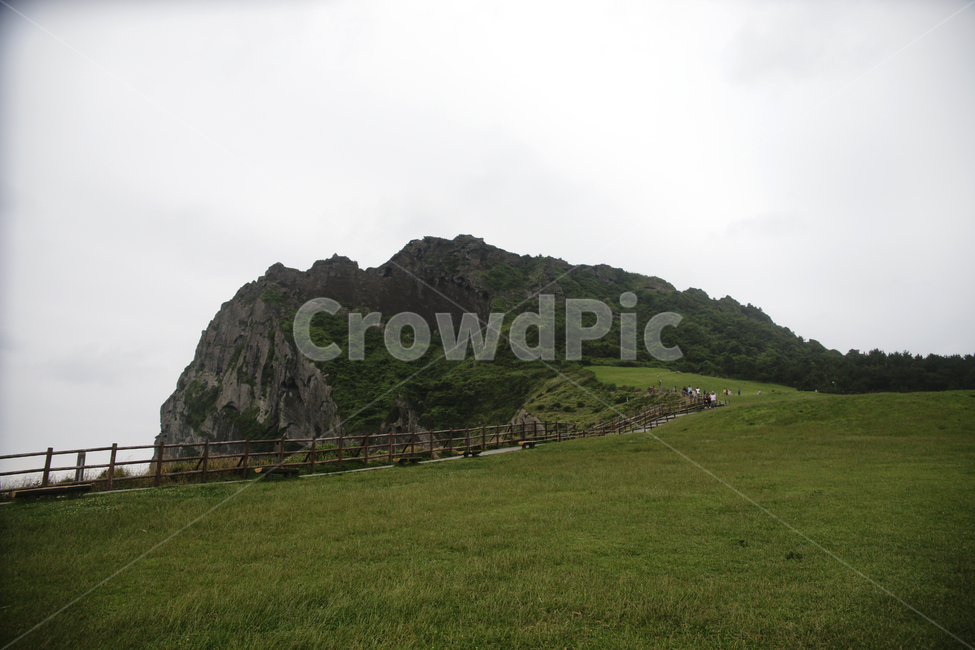 grassland,outdoors,옥외,nature,자연,들,land,field,목초지,땅,제주,제주도,하늘,성산일출봉,제주도,jeju,jeju island