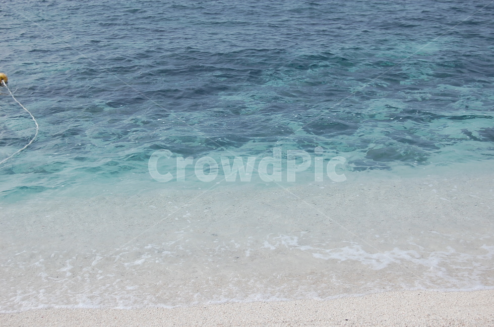 ocean,Hyeopjae Beach,emerald color,transparent sea,autumn sea
