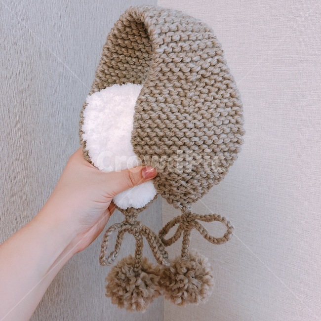귀도리,핸드메이드,handmade,귀마개,뜨개질,퐁퐁이,핑크,그레이,베이지,겨울,계절,winter,season