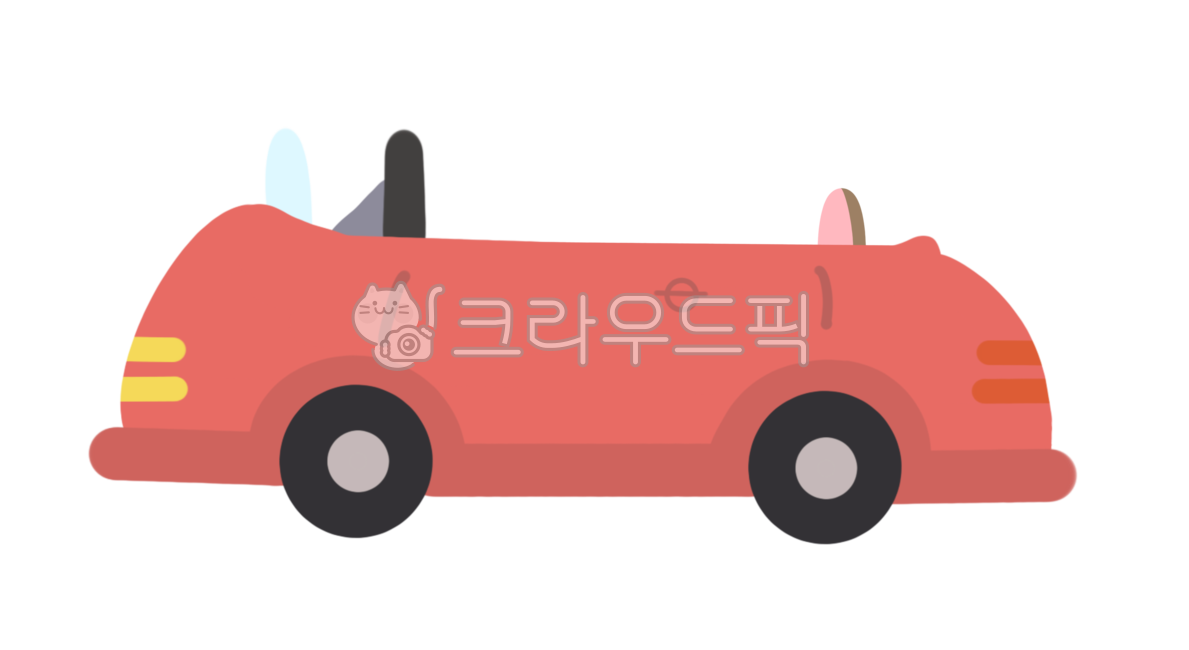car illustration,cabriolet,sticker,cute car,open car,good note,mini car,Dakku,Car,car,childrens car,illustration,toy,child