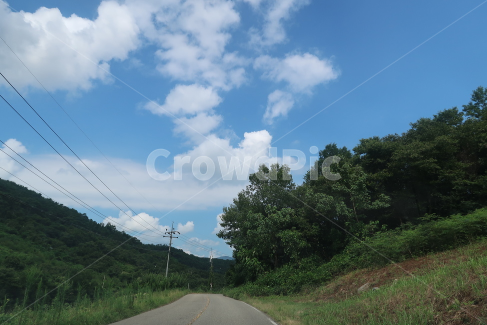 도로,길,하늘,구름,road