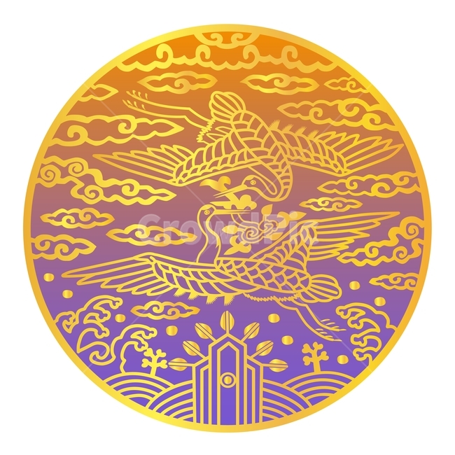 패턴,학문양,한국전통문양,일러스트레이션,그래픽,전통문양,아웃라인,art,전통패턴,학,두루미,동물문양,pattern,무늬,구름문양,background,illustration,graphic,배경,바탕,백그라운드,한국적,코리안,korean,디자인소스,텍스타일배경,장식,동물,animal,새,조류,한국전통,궁중복문양,조선시대문양,traditionalpattern,텍스타일소재,일러스트,icon,아이콘,캐릭터,애니멀,프레임,frame,character,crane,label,라벨,상표,그라데이션,원형,파랑색,골든칼라,금색,오렌지색,그래픽,일러스트레이션,graphic,illustration