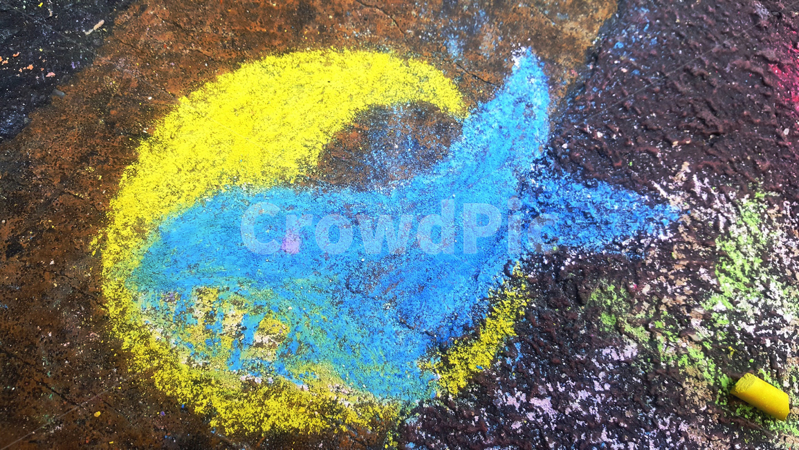 일러스트,그림,고래,달,낙서,분필,illust,whale,doodle,chalk