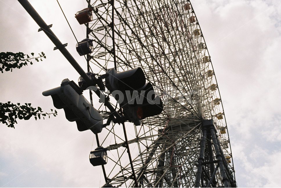 amusementpark,놀이공원,ferriswheel,관람차,일본,일본필름,대관람차,일본감성,필름,필카,일본풍경,오사카,일본필카,일본놀이공원,감성