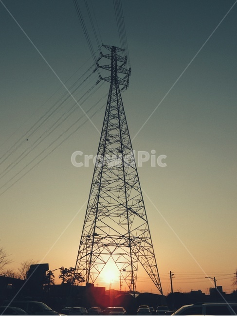 cable,케이블,powerlines,전력선,송전탑,electrictransmissiontower