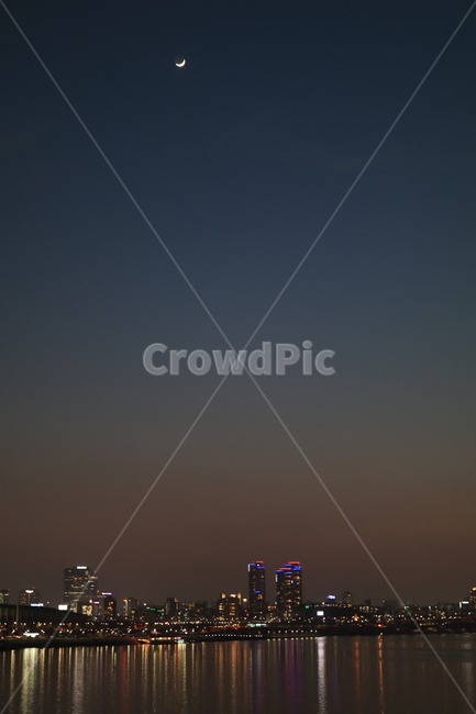한강,달,야경,서울,도시,야경,밤,풍경,nightscape,night,landscape,nature,자연,outdoors,옥외