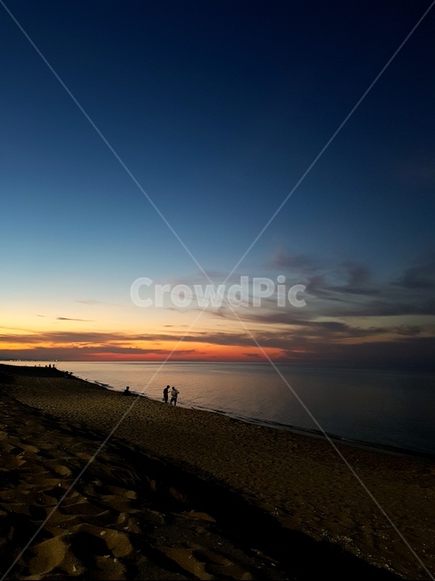 바다,노을,감성,해변,sunset