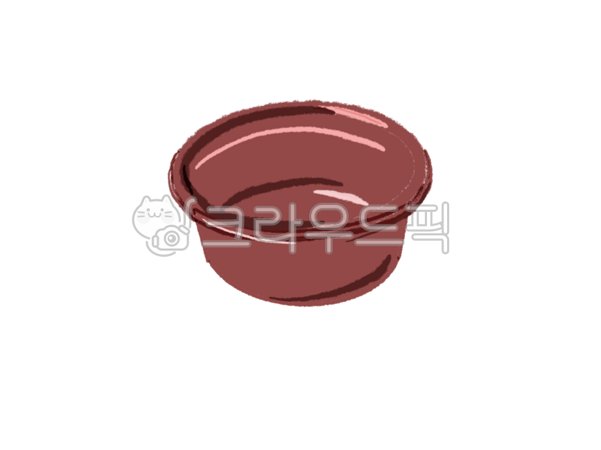 bowl,그릇,soupbowl,고무다라이,고무대야,갈색
