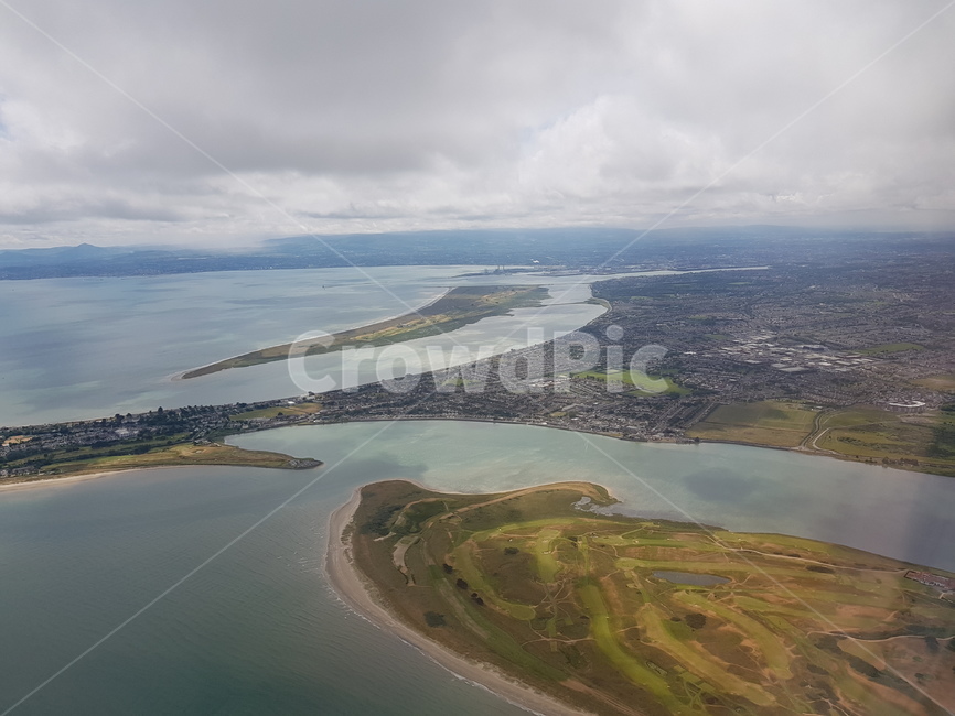 아일랜드,항공뷰,전경,하늘,구름,바다,섬,땅,비행기,항공사진,ireland,skyview,view,sea,clouds