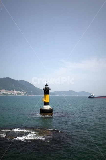 Beach,ocean,busan,sight,Lighthouse,Songdo Beach