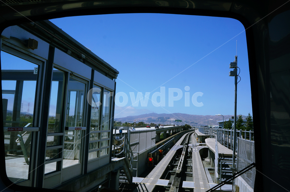 샌프란시스코,샌프란시스코공항,미국공항,공항철도,sanfrancisco,파란하늘,열차