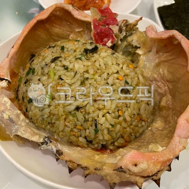 food,킹크랩,볶음밥,킹크랩볶음밥,대게,meal,식사,dish,요리,cook,게요리,crab,크랩,갑각류,해산물,수산물,seafood,킹크랩요리,음식,한식,한국요리,게딱지,게살볶음밥