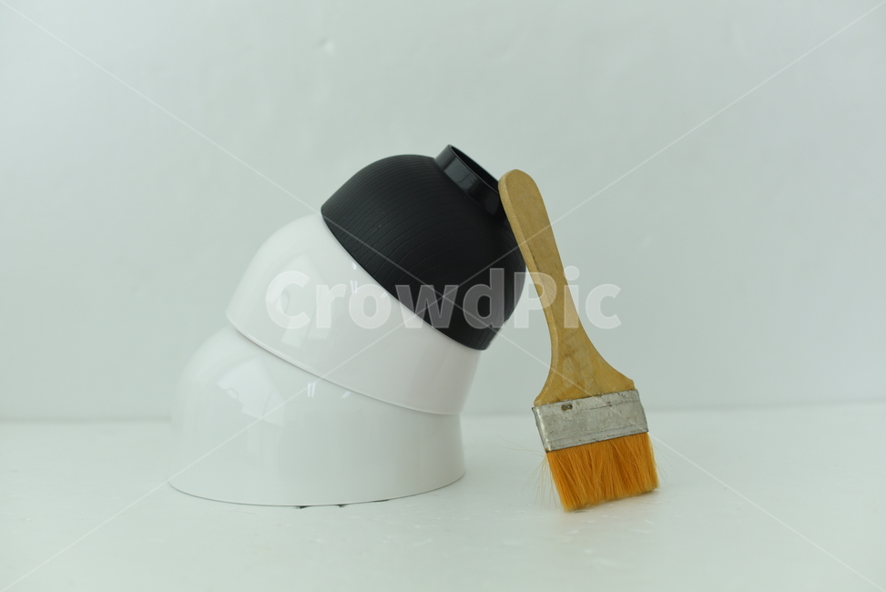 삼각구도,붓,겹겹이,제품,깔끔한