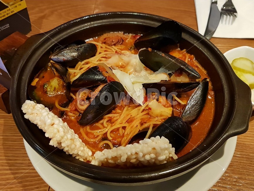 파스타,스파게티,누룽지,홍합,토마토파스타,짬뽕,pasta,food,음식,dish,요리,meal,식사,토마토,tomato,spaghetti