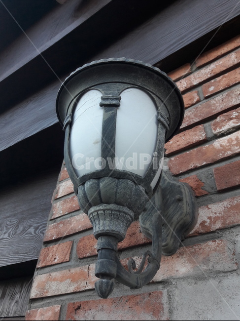 가로등,streetlamp,빛,light,조명,illumination,벽돌,brick,사물,물건,오브젝트,thing,object,matter