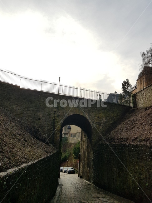 luxembourg,유럽,다리,통로,bridge
