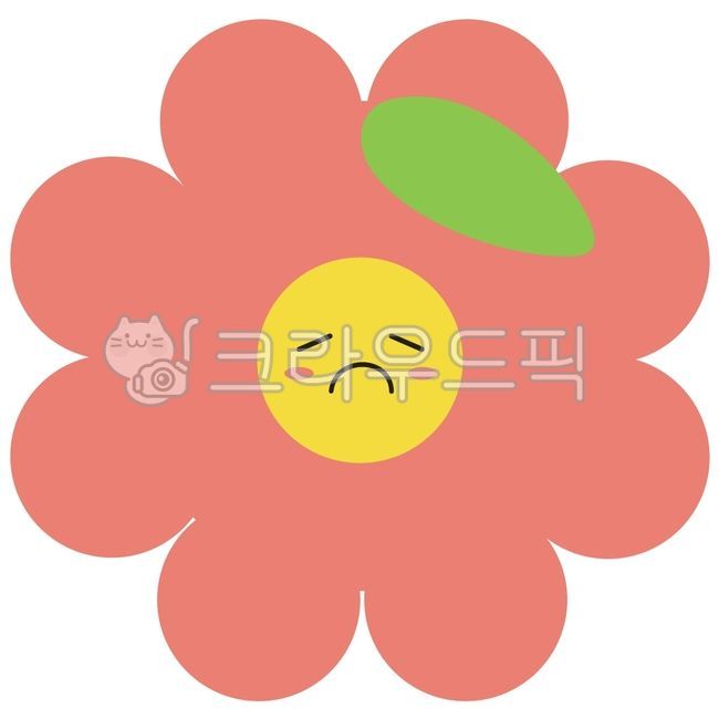 Flower character,cute character,emotion character,emotion,depression,sadness,gloomy,depression,upset,expression of emotion,expression,gloomy,lonely,loneliness,emotion emoji,emotion emoticon,emoticon,emoji,gloomy expression,sad expressio