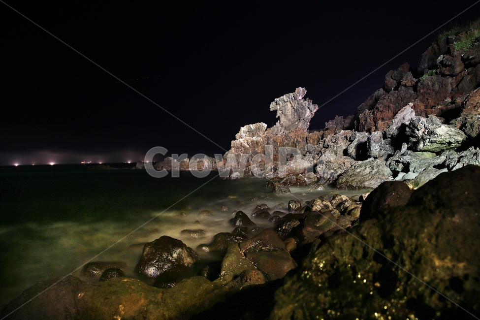 제주,용두암,용두암야경,제주비경,제주바다,해안,해변,landscape,경치,scenery,풍경,flare,플레어,light,빛,nature,자연,outdoors,옥외