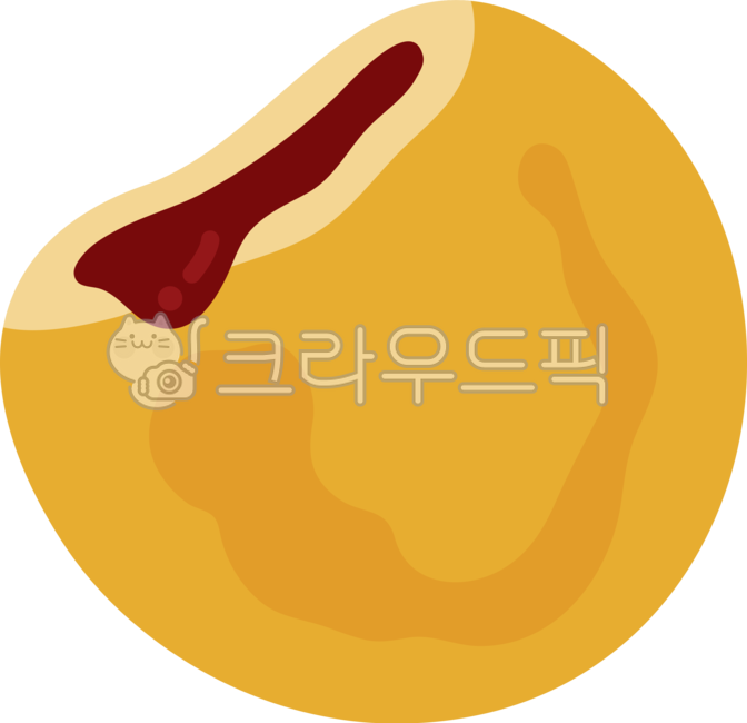 호떡,씨앗호떡,겨울,간식,군것질,길거리음식,포장마차,분식,플랫디자인,hotteok,winter,food,koreanstreetfood,flatdesign,foodillustration,fooddrawing