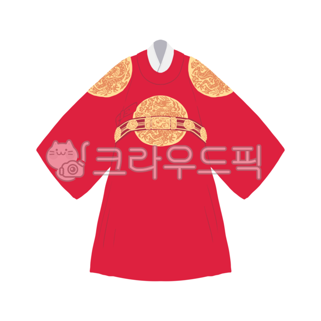 의복, 한복, 곤룡포, 한복일러스트, 전통한복, 사진,이미지,일러스트,캘리그라피 - 찐둥작가