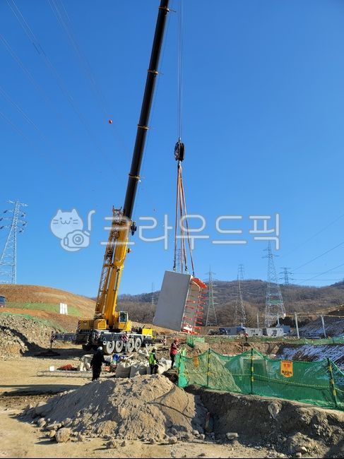 건설현장,크레인,양중작업,안전작업,노가다