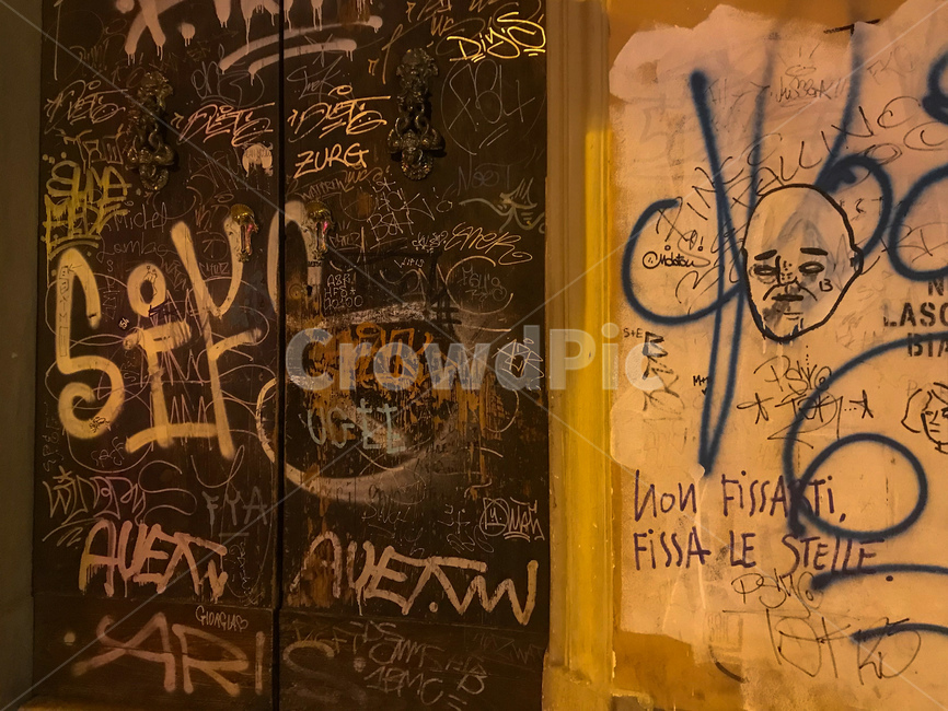 낙서,그래피티,담벼락,graffiti,스프레이,장난,이탈리아,피렌체