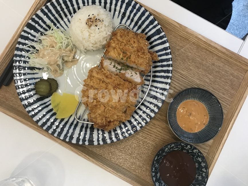 돈까스,접시,밥,샐러드,소스,음식,식재료,요리,food,cook,meal,dishes,food reserves