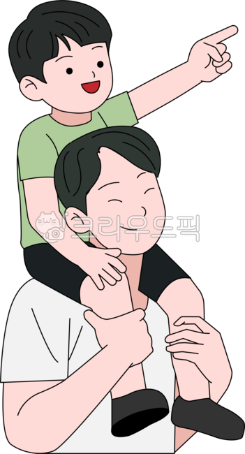 목마,아빠,아들,어린이날,어린이,아버지,어른