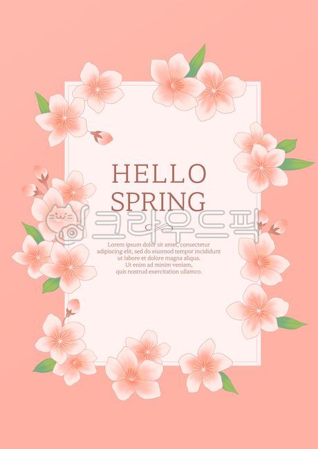 일러스트,그림,드로잉,식물,꽃,자연,배경,백그라운드,프레임,테두리,봄,봄꽃,보타니컬,계절,화사한,벚꽃,분홍색,핑크,illustration,drawing,plants,nature,frame,background,spring,pink,blossom,flower,floral,botanical,cherry,leaf