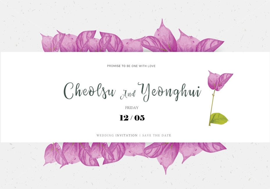 결혼식,결혼,웨딩,초대장,축하,초대,카드,날짜,이벤트,행사,특별한,스페셜,인쇄,편집,그래픽,프레임,편지,로맨틱,사랑,커플,신혼,부부,남여,감사카드,포스터,부겐베리아,화초,아름답다,생화,종이,페퍼,판매,세일,제목,타이틀,flower,blossom,꽃,petal,꽃잎,plant,식물,wedding,marriage,celebration,invitation,card,date,event,special,print,editing,graphic,frame,letters,flowers,romantic,love,그래픽,일러스트레이션,graphic,illustration