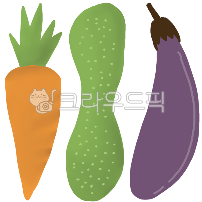 Vegetable illustration,vegetable,vegetable,vegetable drawing,vegetable drawing,eggplant,cucumber,carrot,orange carrot,purple eggplant,green cucumber,rabbit