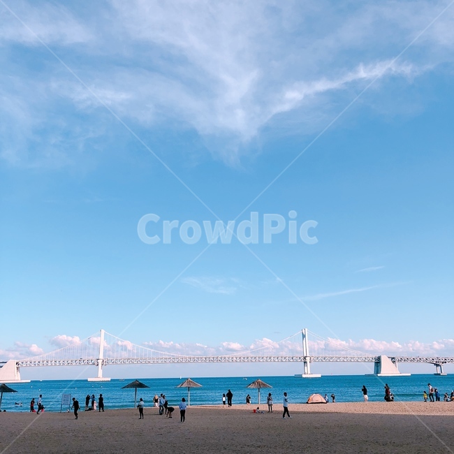 광안대교,광안리,바다,하늘,풍경,자연,감성