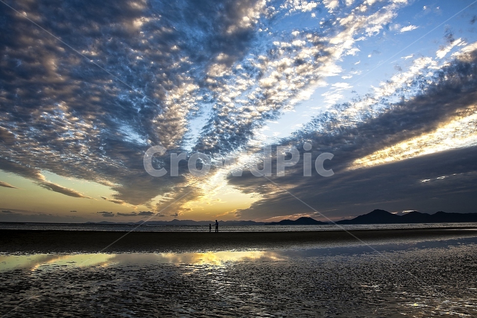 다대포,구름,일몰,썰물,자연,풍경,nature,자연,풍경,nature,landscape,해변,바다,beach,sea,outdoors,옥외