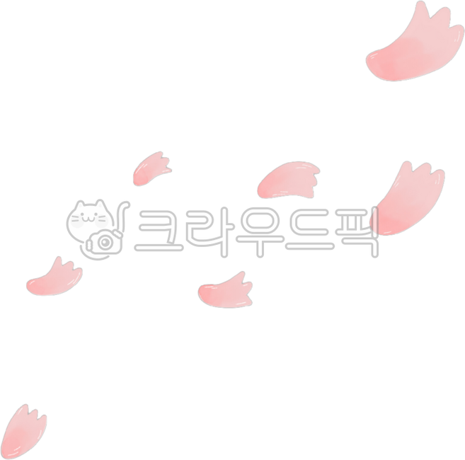 벚꽃,벚꽃잎,흩날리는꽃잎,흩날리는벚꽃잎,봄꽃,봄그림,봄일러스트,꽃잎,그림,손그림