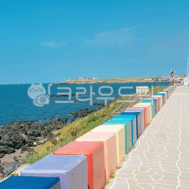 제주도,무지개,무지개다리,바다,여름,summer,해안도로