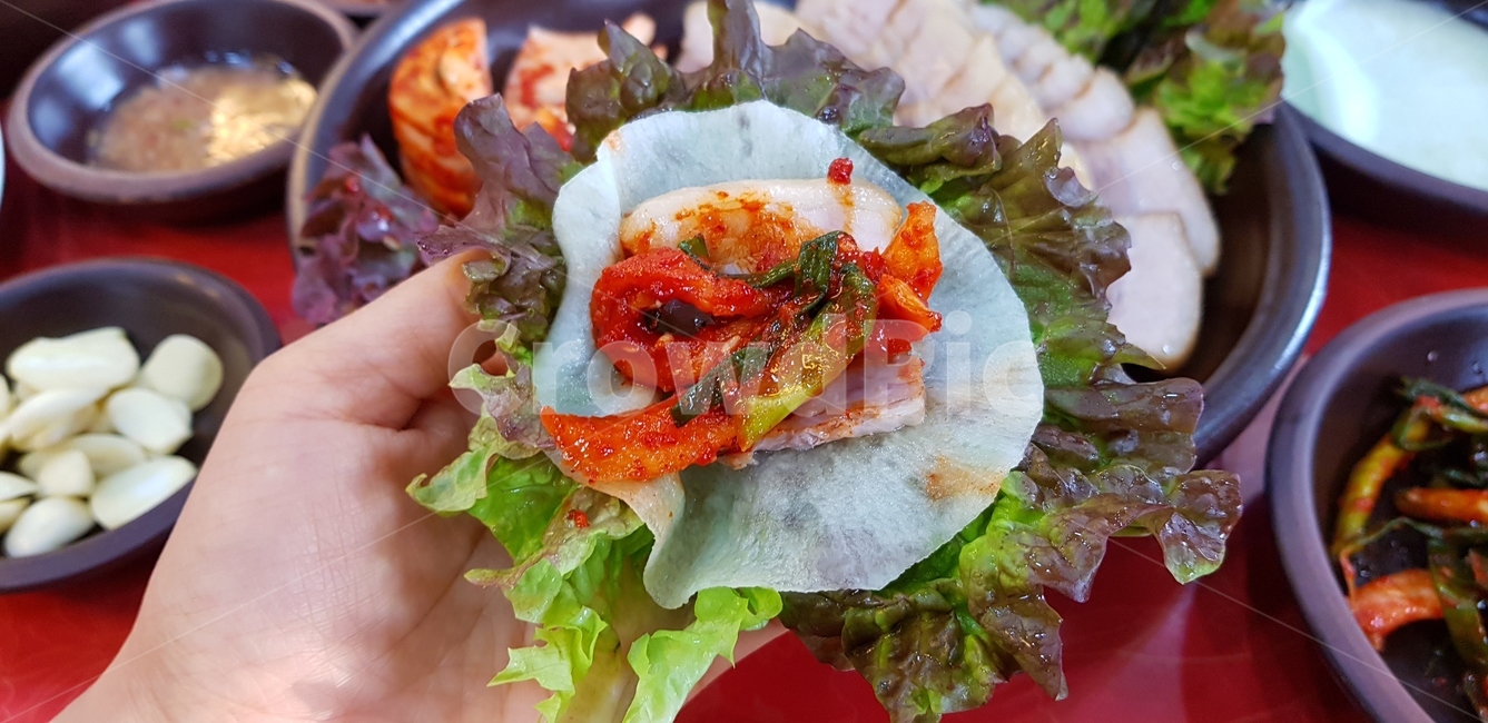 보쌈,음식,외식,쌈,무말랭이,음식,식재료,요리,food,cook,meal,dishes,food reserves